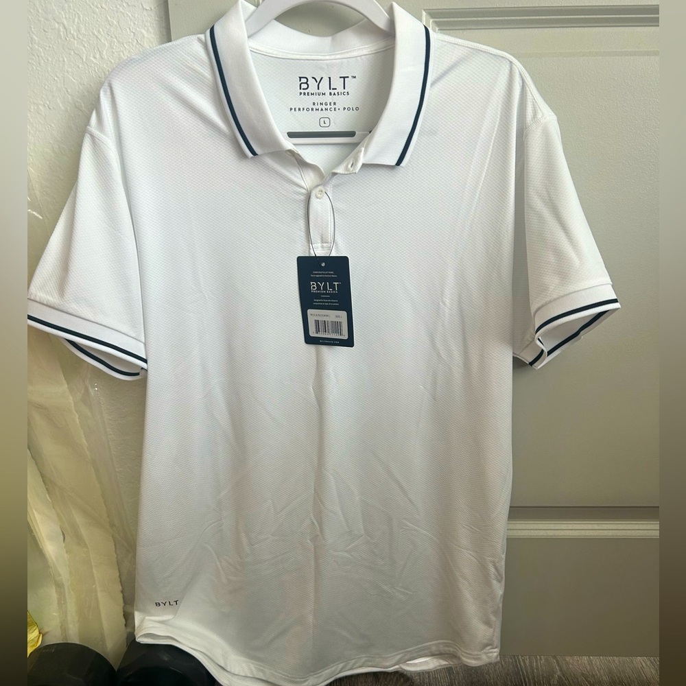 BYLT Premium Basics men’s performance Polo Shirt